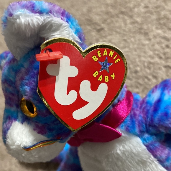 Ty Beanie Babies Kooky Baby Kitty Cat Rare Vintage Collectible Plush Gift Cute - Picture 2 of 5